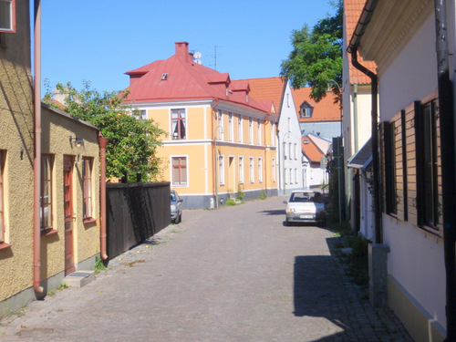 Visby city wall/fortress.